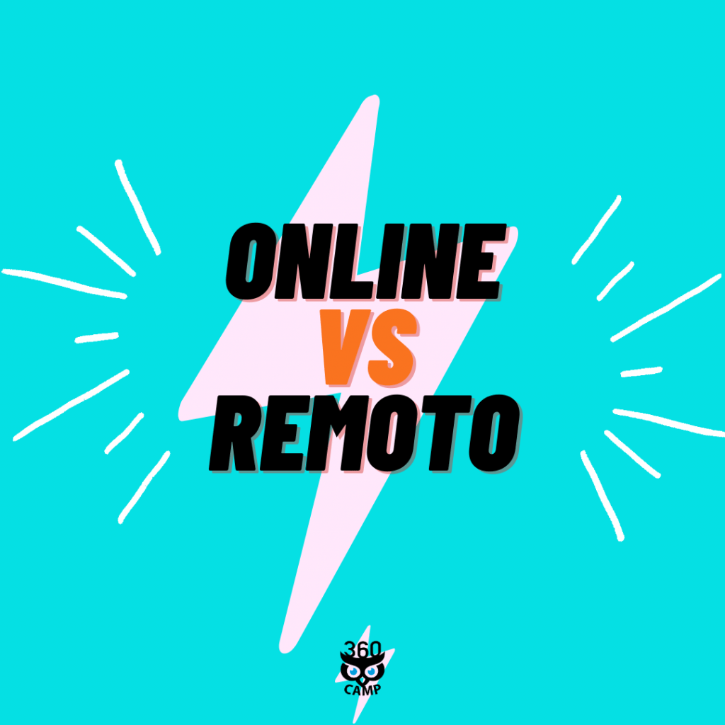 online versus remoto