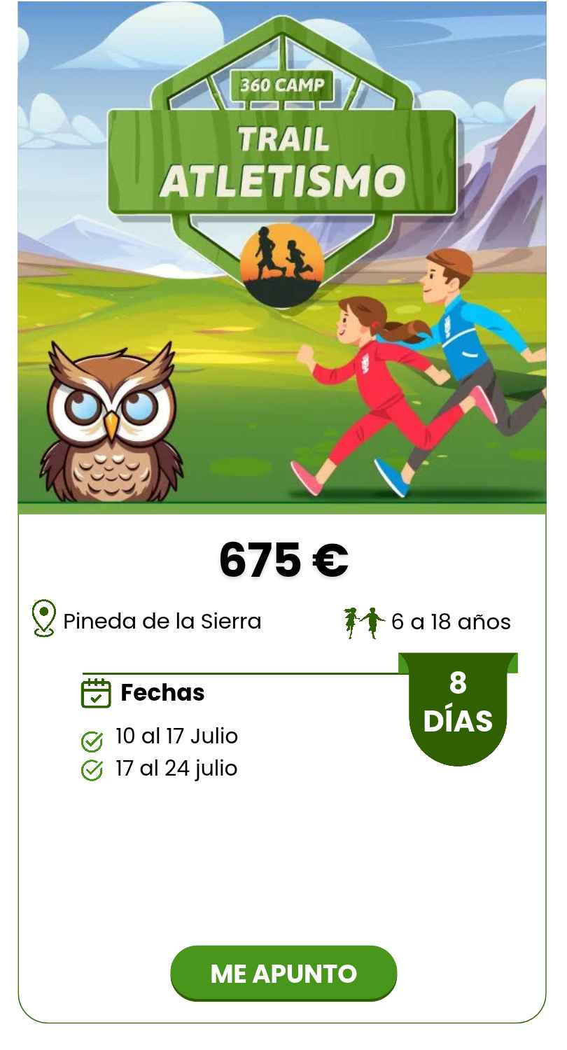 TRAIL & ATLETISMO 8 DÍAS PINEDA DE LA SIERRA