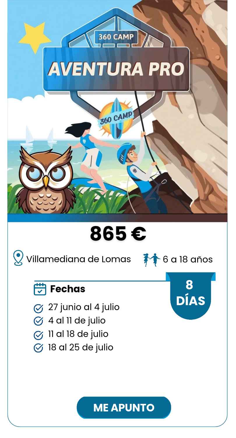 AVENTURA PRO 8 DÍAS VILLAMEDIANA