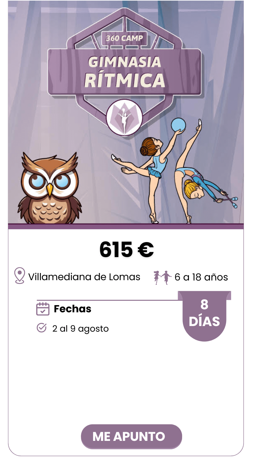 GIMNASIA RÍTMICA 8 DÍAS VILLAMEDIANA